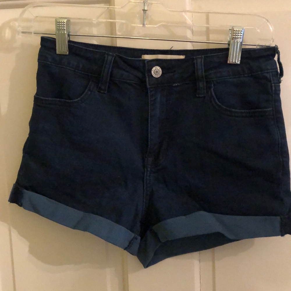 PAC Sun Super Stretch Dark Denim High Rise Shorts